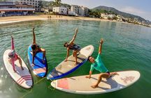 Thursday Morning SUP Yoga Class on the Sea in Puerto Vallarta