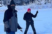 Fairbanks Ice Fishing with Transportation