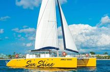 Negril Catamaran Morning Sail with Snorkeling & Pirate’s Cave