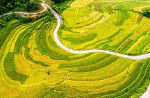 Pu Luong DayTour Trekking, BambooRafting, HieuWaterfall Adventure