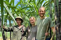 Pu Luong DayTour Trekking, BambooRafting, HieuWaterfall Adventure
