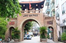 Half Day Tour Van Phuc Silk Village and Train Street Coffee