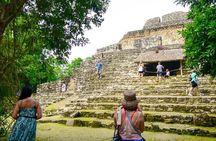 Chacchoben Mayan Ruins & Bacalar Seven Color Lagoon Boat Tour