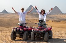 Giza Pyramids with Camel Ride, ATV, Nile Felucca & Shopping Tour