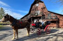 Cozy Farm Experience with Wagon Wheels and Acoustic Meal