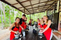 Chiang Mai Thai Cooking Organic Farm with Local Market Tour