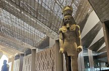Giza Pyramids, Grand Egyptian Museum and Bazzar Market Tour