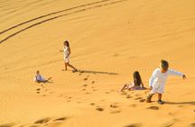 Private Morning Desert Safari Dubai Camel Riding and Sandboaring