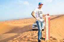 Private Morning Desert Safari Dubai Camel Riding and Sandboaring