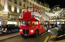 Vintage Top Deck London Christmas Lights Tour