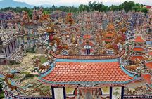Hue Cycling Tour Thanh Toan Bridge An Bang Village city of Ghost