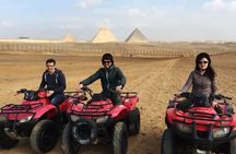 Cairo Private Quad Bike Desert Tour with Pyramids and Sunset