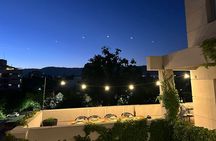 Argentine BBQ on Terrace with Views. Dinner, Sunset.