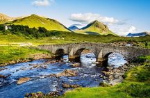 Isle of Skye Fairy Pools , Fairy Glen and Portree