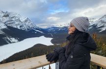 Icefields Parkway and Abraham Lake Bubbles Private Tour