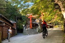 Arashiyama Kinkakuji Quiet Trail E-Bike Tour with Hotel Transfer