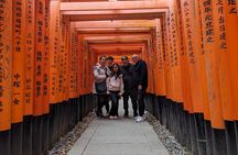 Full day Kyoto Walk in Fushimi, Arashiyama, Monkey, and Kinkakuji