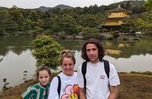 Full day Kyoto Walk in Fushimi, Arashiyama, Monkey, and Kinkakuji