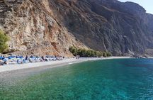 Loutro the hidden village in the South and Glyka Nera Beach