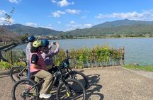 Arashiyama Kinkakuji Quiet Trail E-Bike Tour with Hotel Transfer