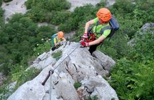 Guided Furlan and Otmar via ferratas in Vipava Valley
