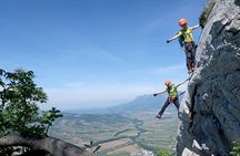 Guided Furlan and Otmar via ferratas in Vipava Valley