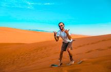 Desert Safari Dubai 30 Mins Quad Bike, Sand Board, Camel Ride BBQ