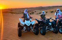 Dubai Premium Desert Safari with QuadBike Ride BBQ Dinner & Shows