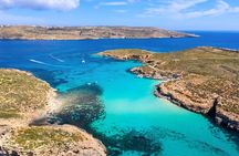 Malta: Blue Lagoon, Crystal Lagoon, Sea Caves, Comino & Gozo 4hrs