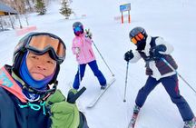 Hokkaido Ski and Snowboard Lessons with Free Shuttle Service