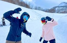 Hokkaido Ski and Snowboard Lessons with Free Shuttle Service