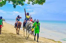 Bamboo Rafting and Horseback Riding Tour Montego Bay Jamaica 