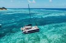  Full Day Catamaran Cruise - North Ilot Gabriel (sharing)