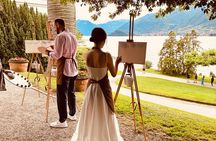Private painting class on Lake Como shores Bellagio