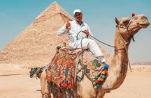 Complete Adventure in Giza: Pyramids, Camel & Quad ATV, dinner..