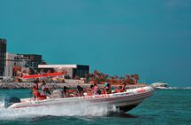 Dubai Speedboat: Marina, JBR & Ain Dubai Skyline Cruise