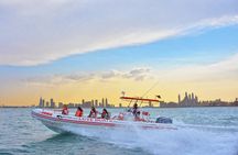Dubai Speedboat: Marina, JBR & Ain Dubai Skyline Cruise