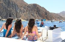 Private Cabo Celebration Catamaran: Snorkel, Lunch & Open Bar