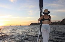 Private Cabo Celebration Catamaran: Snorkel, Lunch & Open Bar