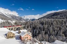 Scenic Alps Adventure: Bernina Train & St. Moritz Tour from Milan