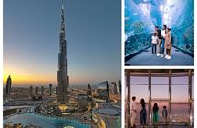 Burj Khalifa At the Top & Dubai Aquarium Combo Entrance Tickets