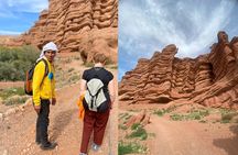 Private Hike in Monkey Fingers Canyon and Rock Climbing Adventure