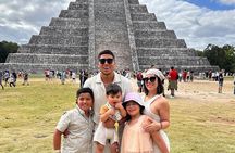 Guided Trip to Chichen Itza, Cenote Saamal, Buffet and Valladolid