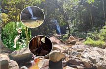 16 Lines Zipline, Cave, Hiking & Biausevu Waterfall Combo Tour