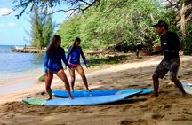 Beginner Surf Lesson at North Shore Haleiwa, Oahu