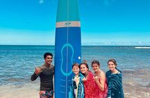 Beginner Surf Lesson at North Shore Haleiwa, Oahu