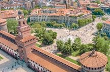 Milan Panoramic Views: Branca tower & Sforza Castle Walking Tour