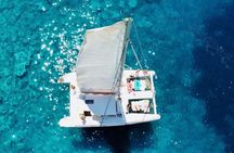 Porto Conte Half-day catamaran tour with aperitif