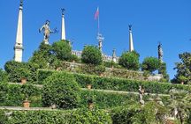 Palazzo Borromeo at Isola Bella and Isola Pescatori and a drink