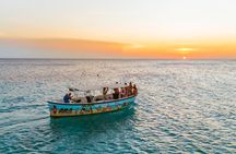 Sunset Boat Trip in the Spanish water and coastline of Curacao